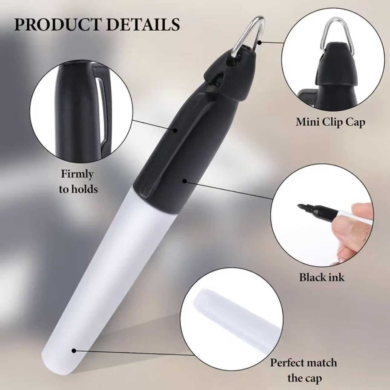 12pcs Golf Marking Pen Mini Pe - Golf Equipment And Accessories recension och pris